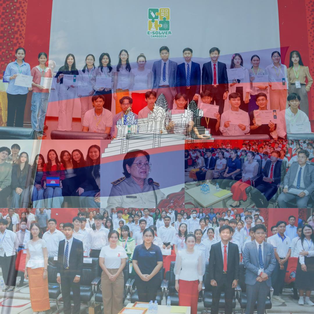 E-Solver Cambodia community event collage